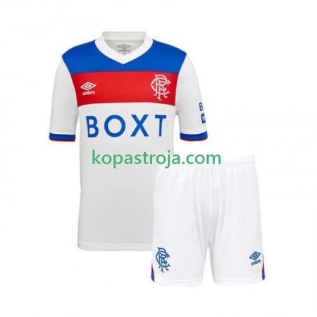Billiga Fotbollströjor Rangers Barn Borta tröja 2025/26 Kortärmad